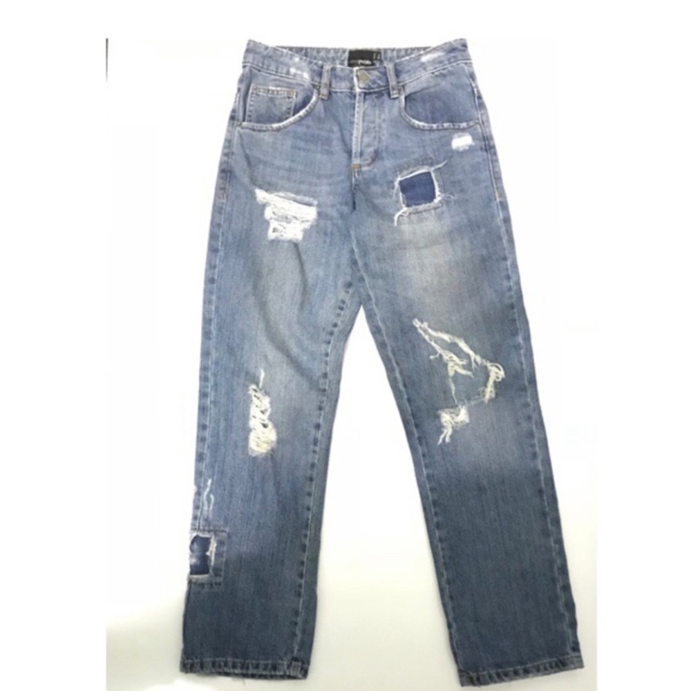 Asos Patched & Distressed Skinny High Rise… - Picture 3 of 7
